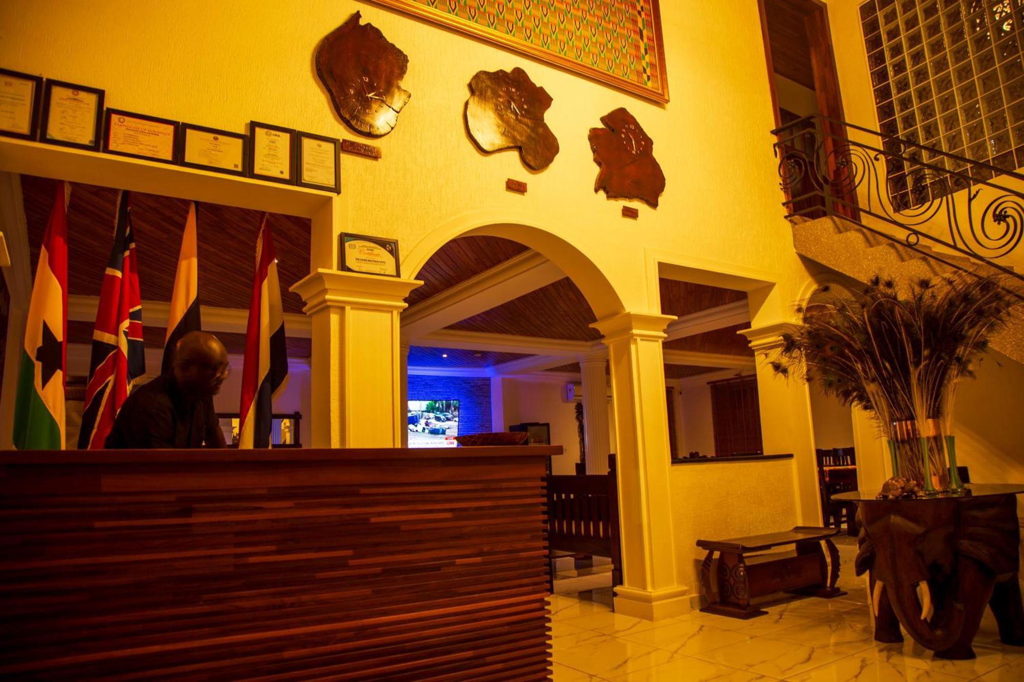 The Haven Boutique Hotel Kumasi Exterior foto